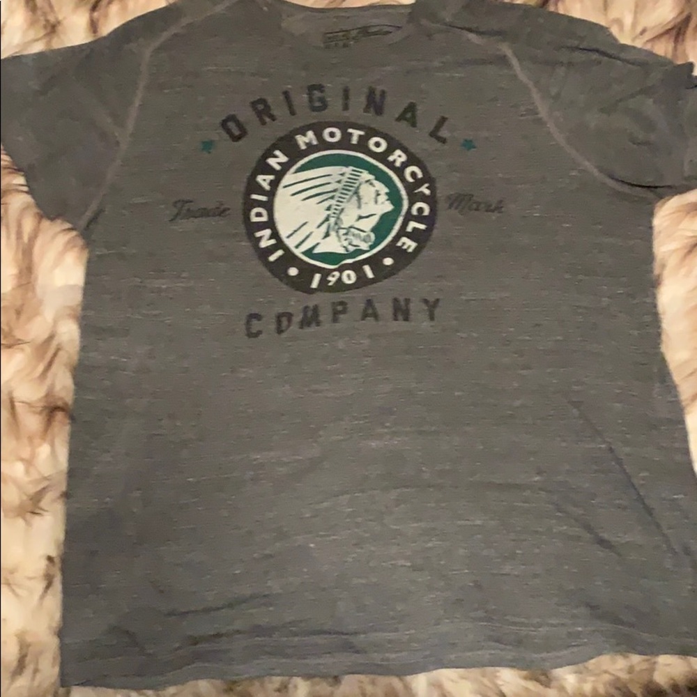 Indian Motorcycle Mark Wahlberg collection tee.